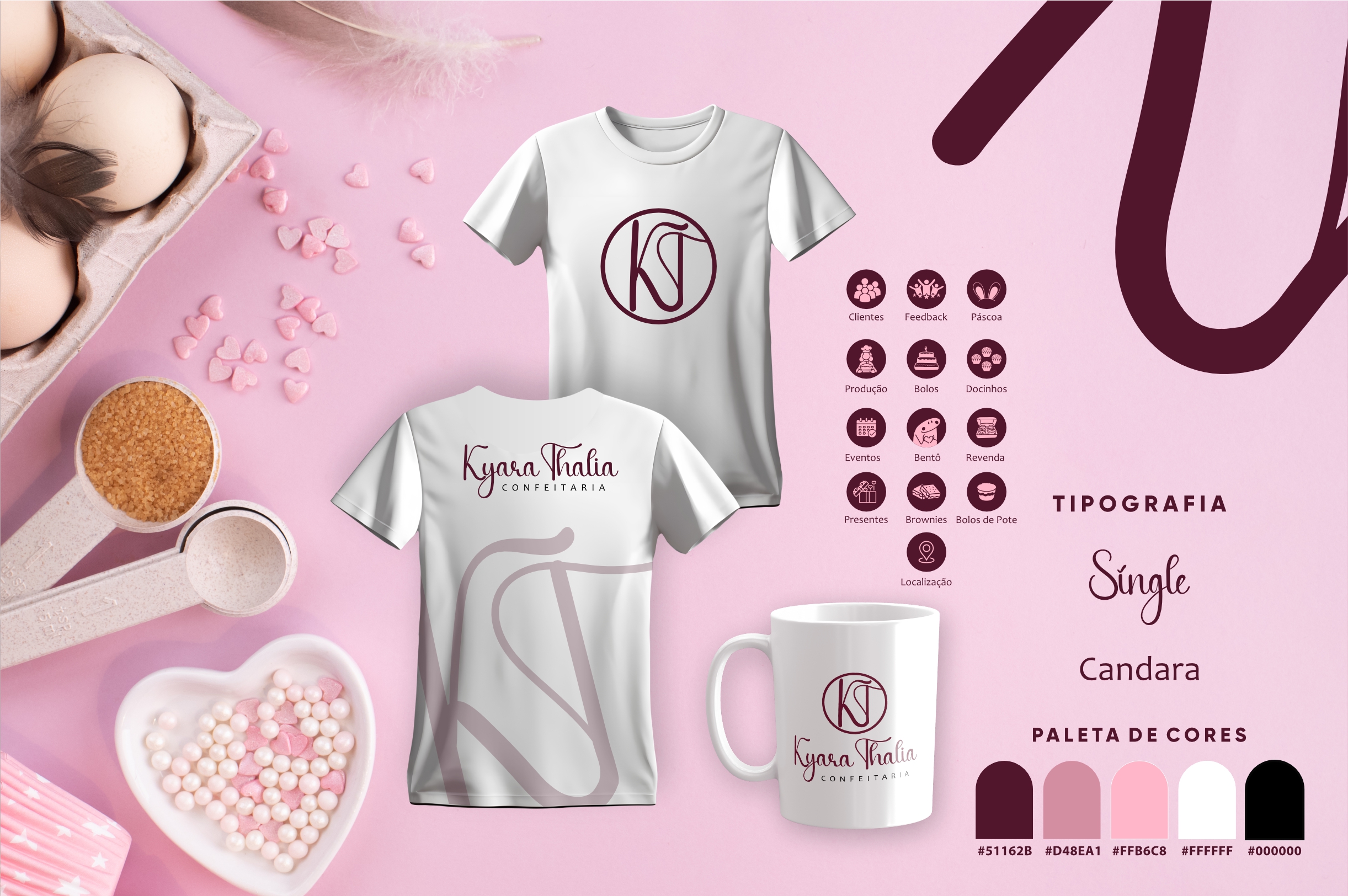 Identidade Visual Kyara Thalia